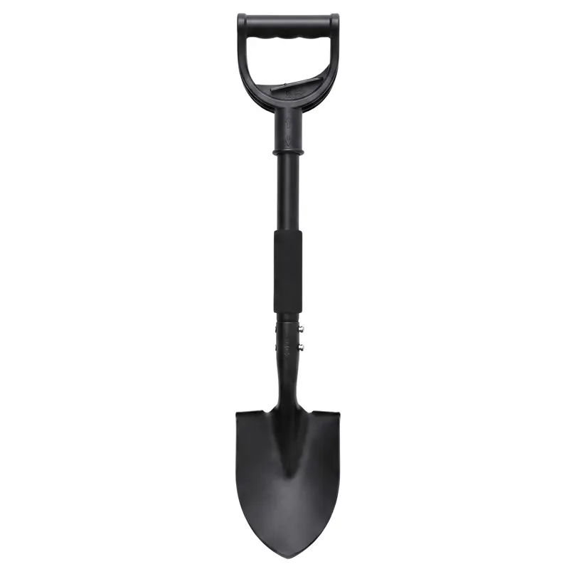 Kompakte Metall-Schaufel zum Graben für Garten, Camping und Hofarbeiten