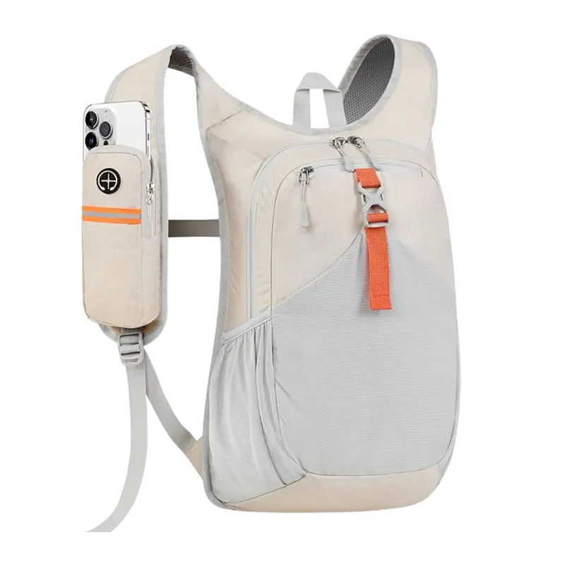 Kompakter, faltbarer Wanderrucksack für Reisen, Pendeln und Camping