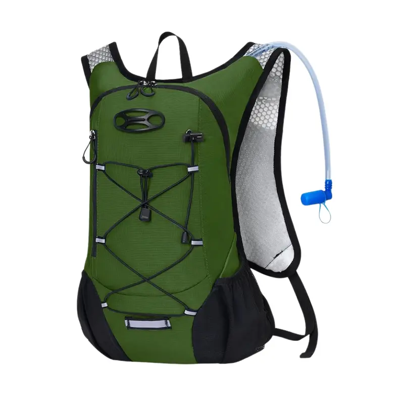 Leichter Hydratationsrucksack mit 2-Liter-Wassersack für Wanderungen