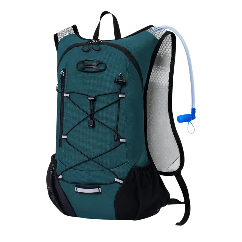 Leichter Hydratationsrucksack mit 2-Liter-Wassersack für Wanderungen