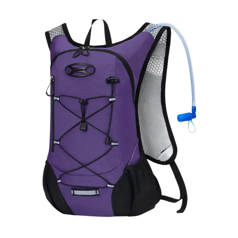 Leichter Hydratationsrucksack mit 2-Liter-Wassersack für Wanderungen