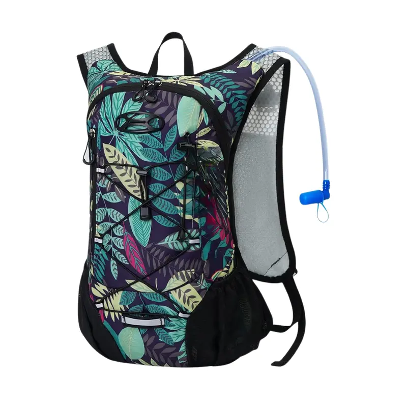 Leichter Hydratationsrucksack mit 2-Liter-Wassersack für Wanderungen