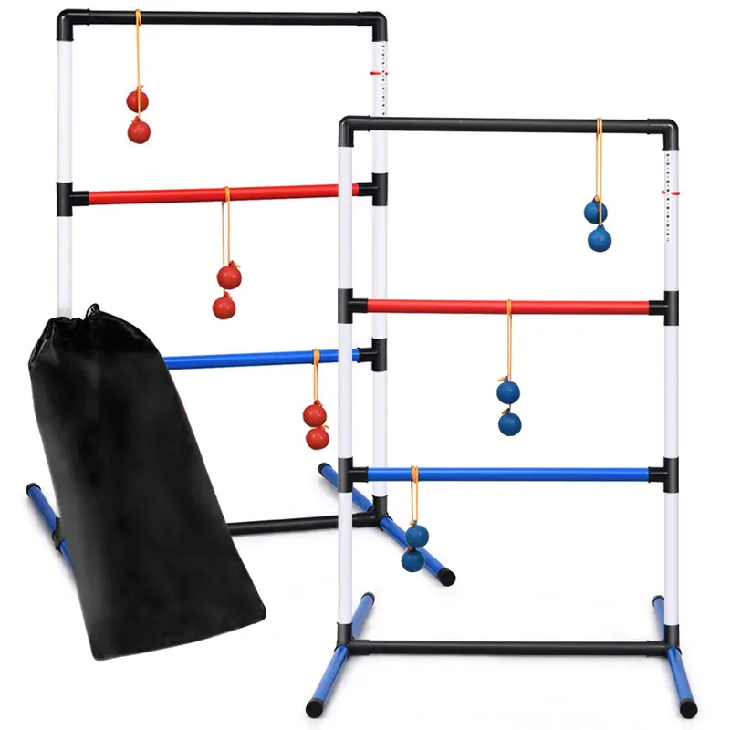 Leiter-Wurfspiel-Set, Leiter-Ball-Wurfspiel-Set für Innen- und Außenbereich