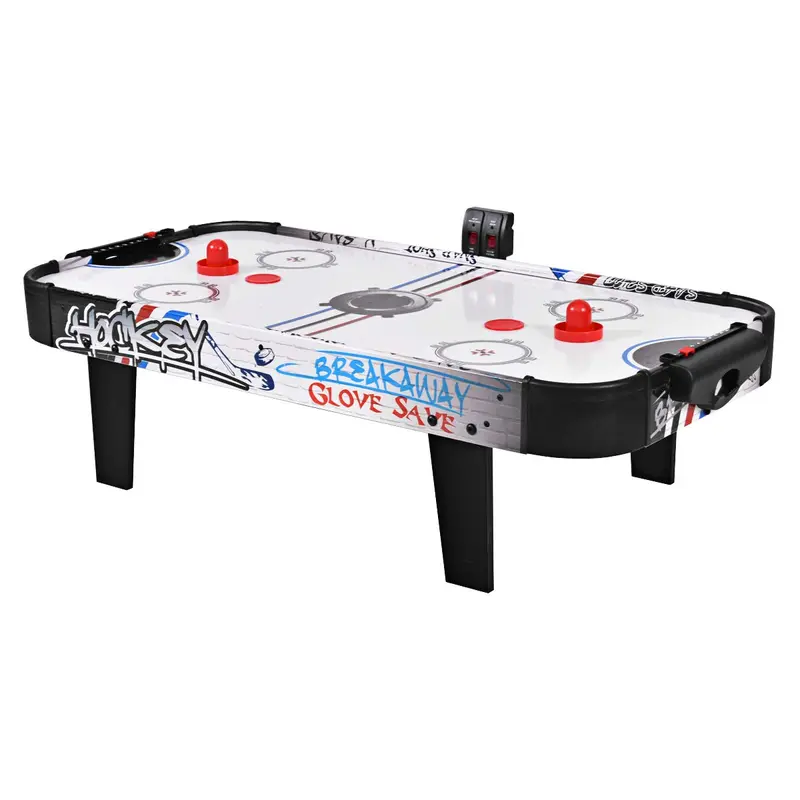 Luftbetriebener Air-Hockey-Tisch mit LED-Elektronikpunktzählung, Sportspiel
