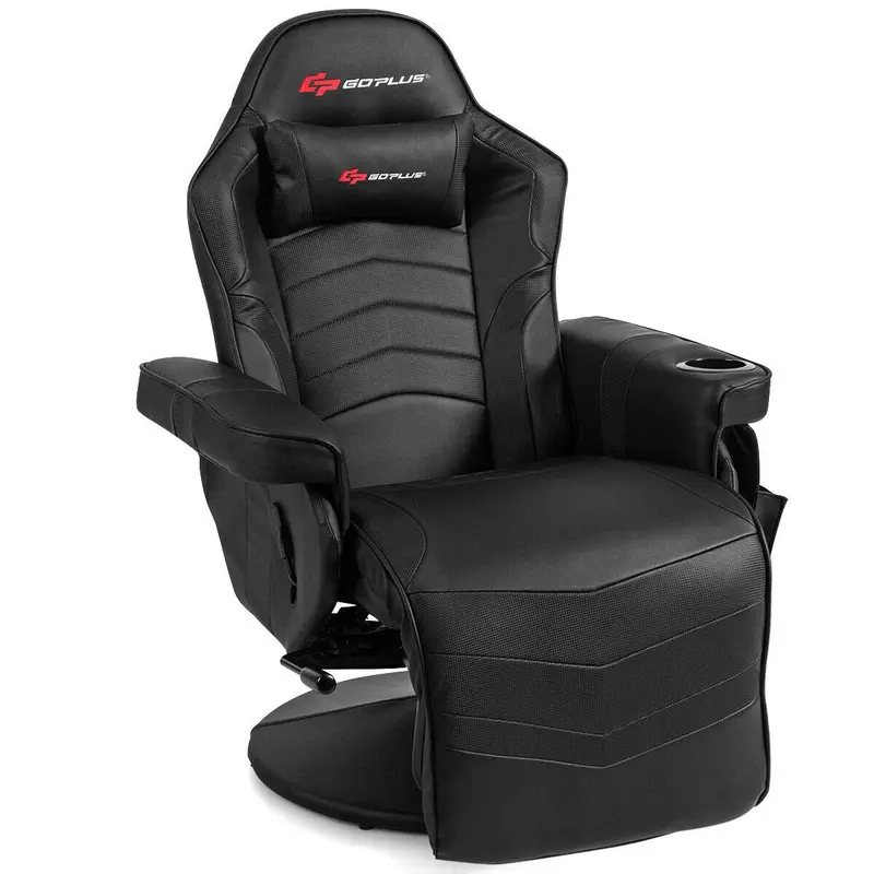 Massage-Gaming-Stuhl im Rennstil, Gaming-Sessel mit Liegefunktion 2