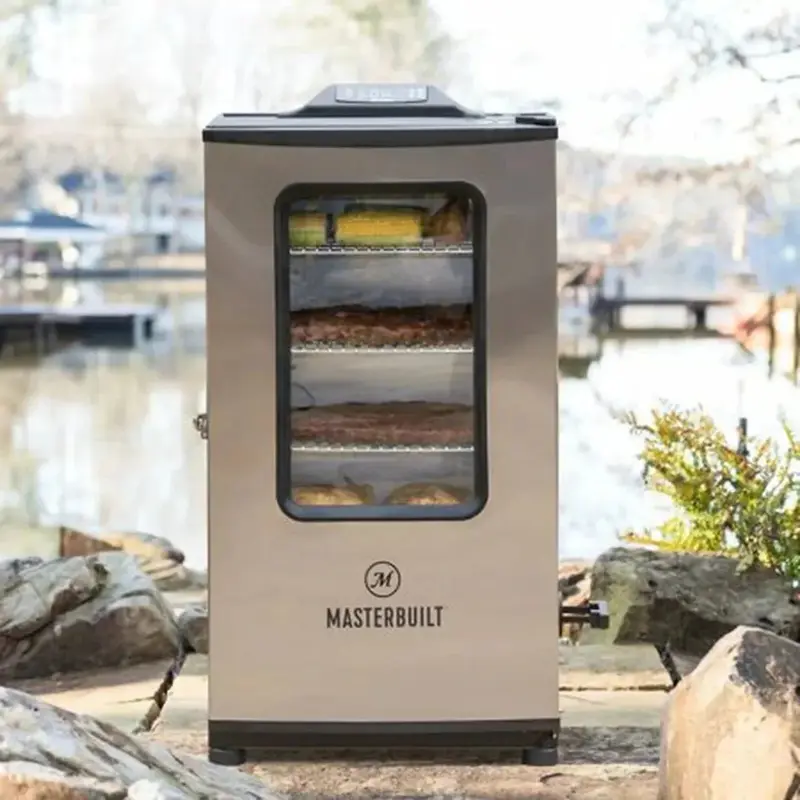 Masterbuilt 40-Zoll-Bluetooth-Digital-Elektro-Smoker aus Edelstahl