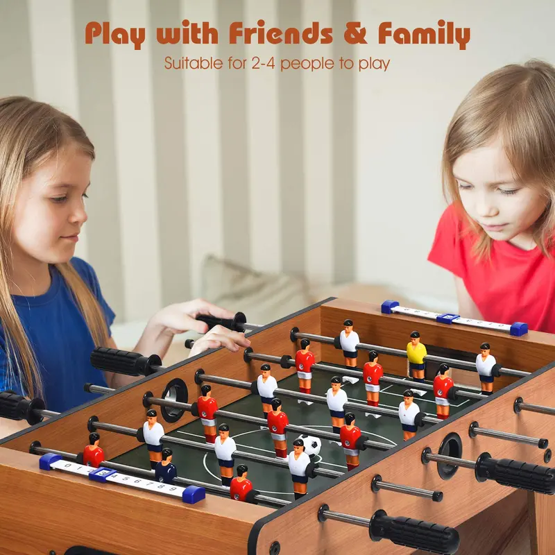 Mini-Fußballtisch, 69 cm großes Fußball-Spielbrett 2