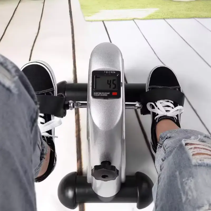 Mini-Heimtrainer mit einstellbarem Widerstand und LCD-Display