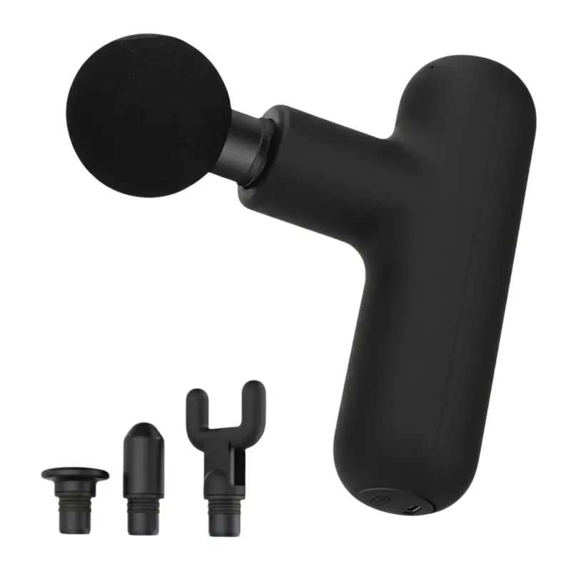 Mini-Massagepistole, tragbar, 4 Geschwindigkeitsstufen, perkussive Muskelmassage
