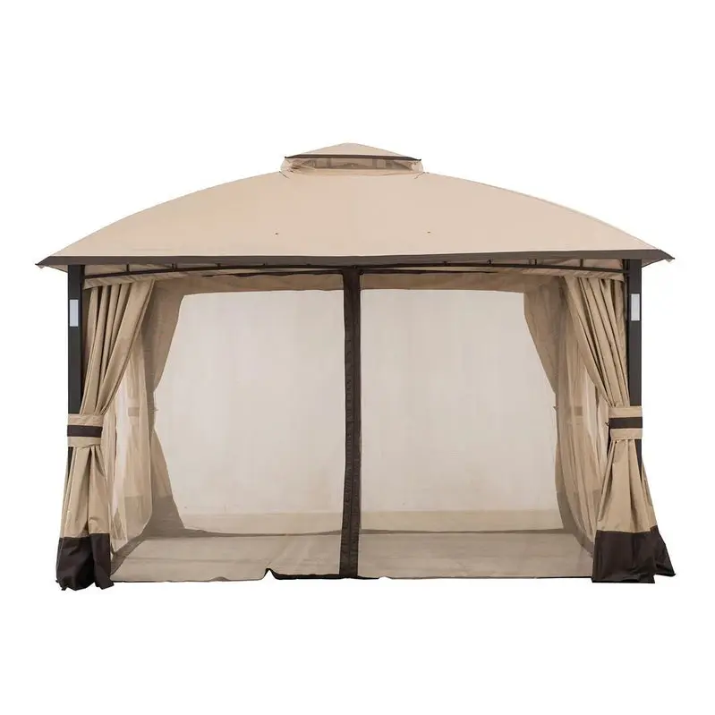 Moorehead-Stahl-Pavillon für die Terrasse, 3,66 m x 3,05 m