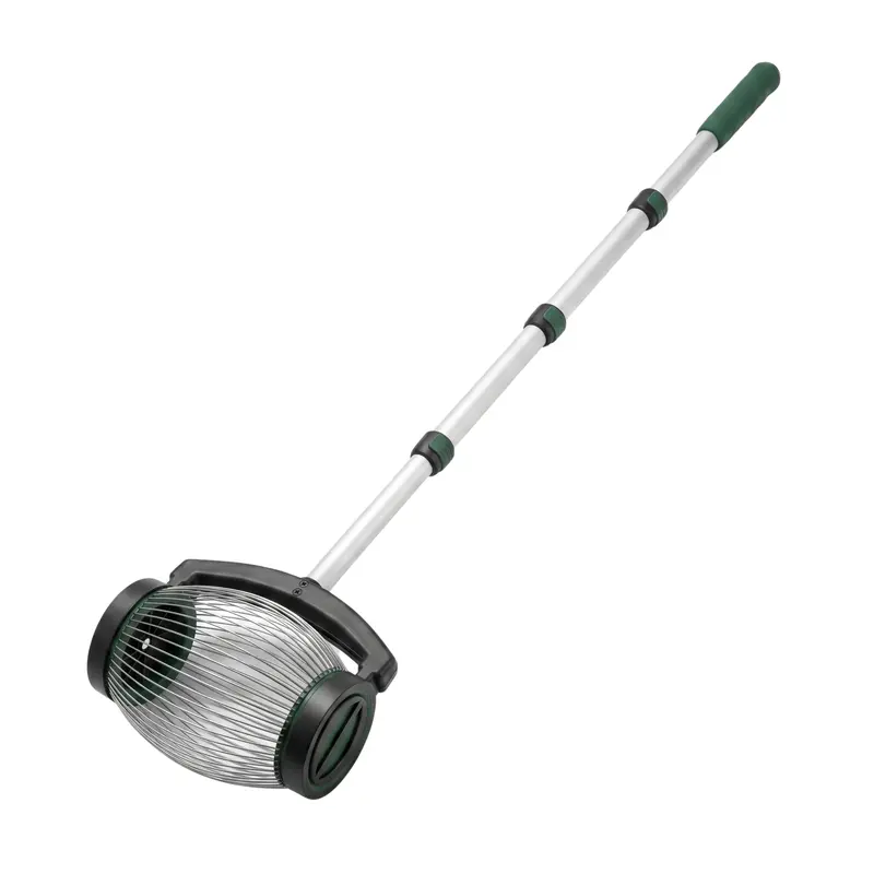 Nusssammler mit Rollmechanismus und seitlichem Auswurf für Eicheln, Pekannüsse – Fassungsvermögen 2,3 kg