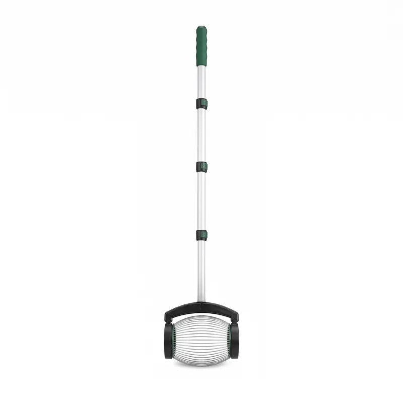Nusssammler mit Rollmechanismus und seitlichem Auswurf für Eicheln, Pekannüsse – Fassungsvermögen 2,3 kg 2
