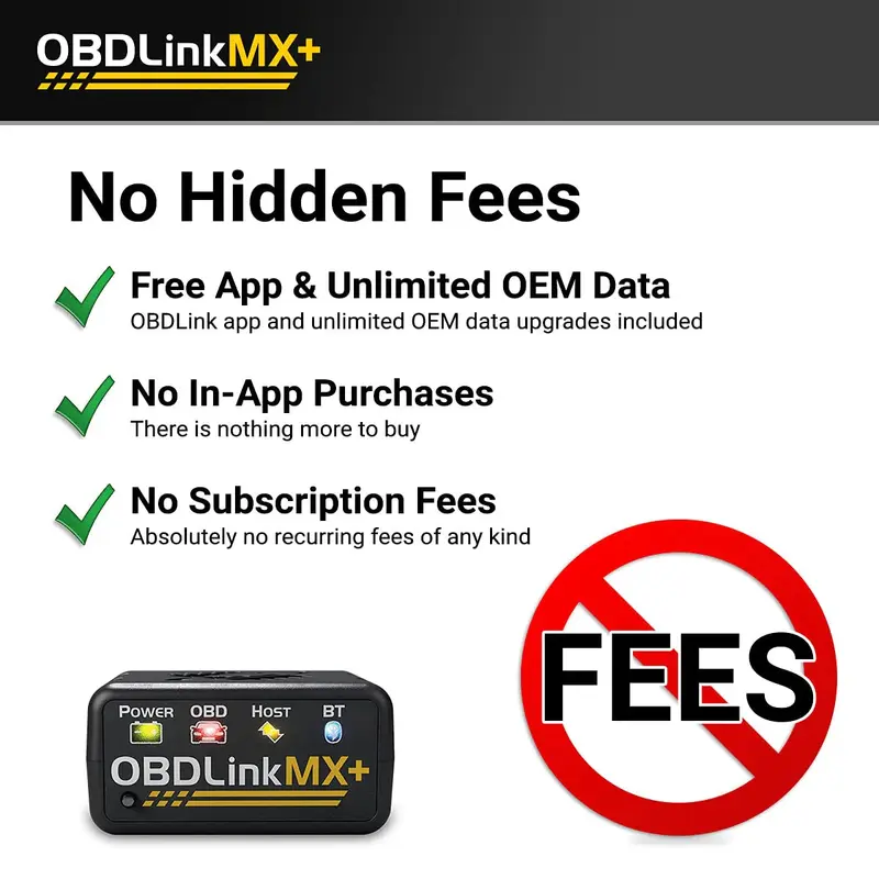 OBDLink Bluetooth-Scanner für iPhone, Android und Windows