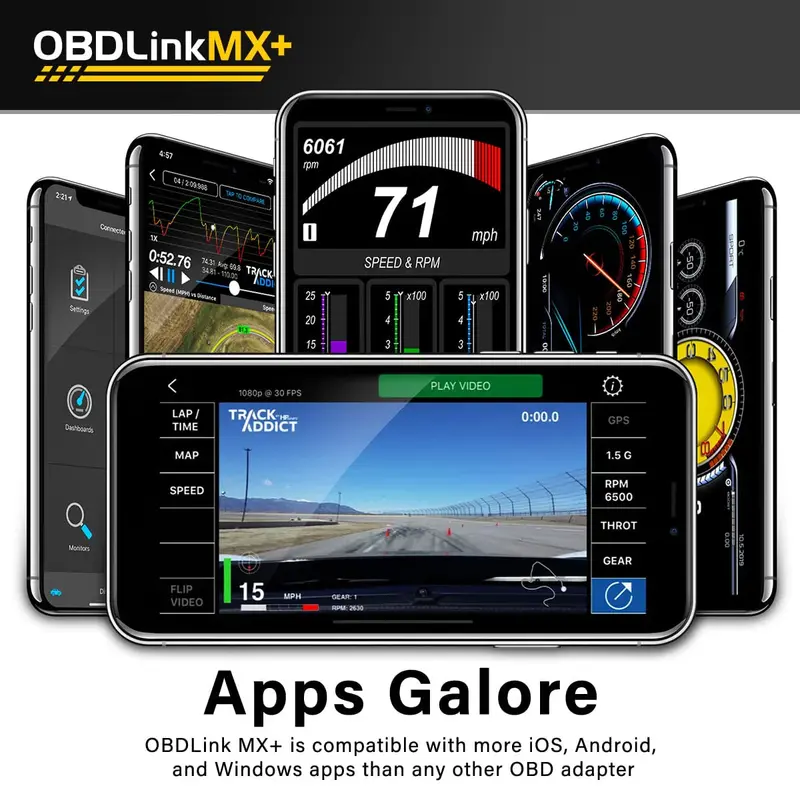 OBDLink Bluetooth-Scanner für iPhone, Android und Windows