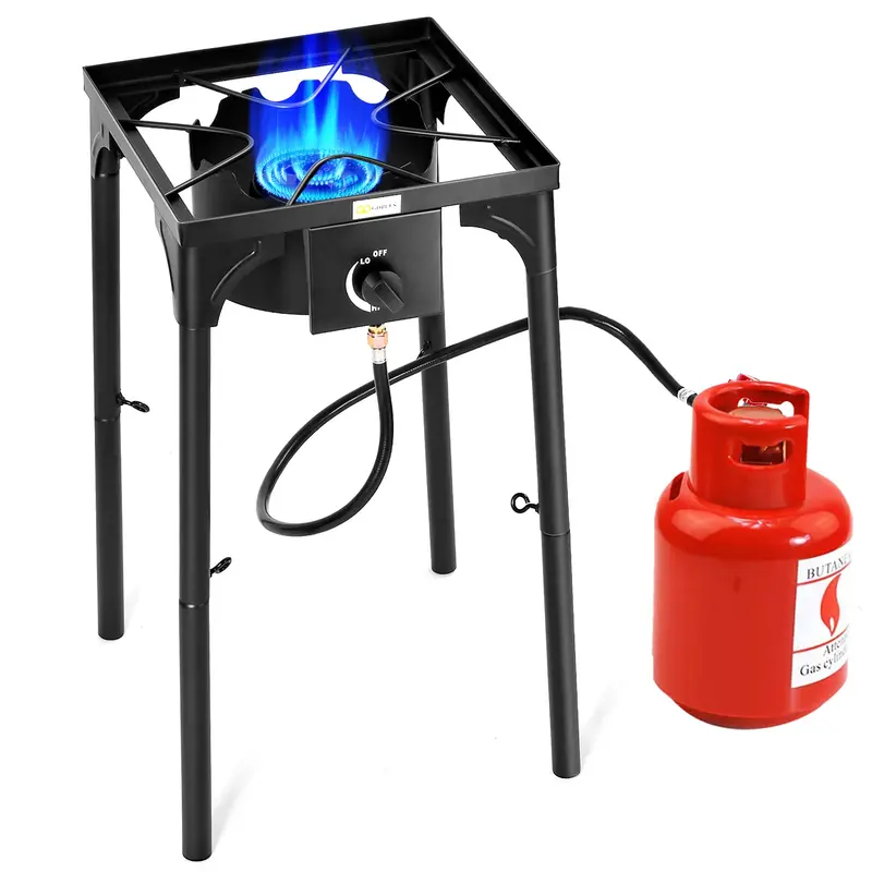 Outdoor-Campingherd mit 100.000 BTU – Hochdruck-Propan-Gaskocher