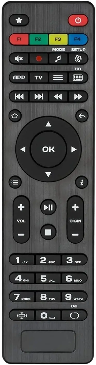 {Paket mit 2 Stück} IPTV-Box mit integriertem WLAN + HDMI-Kabel + Fernbedienung + Netzteil