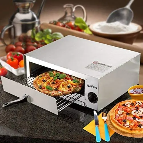 Pizzaofen aus Edelstahl für den Küchen- und Gewerbebetrieb 2