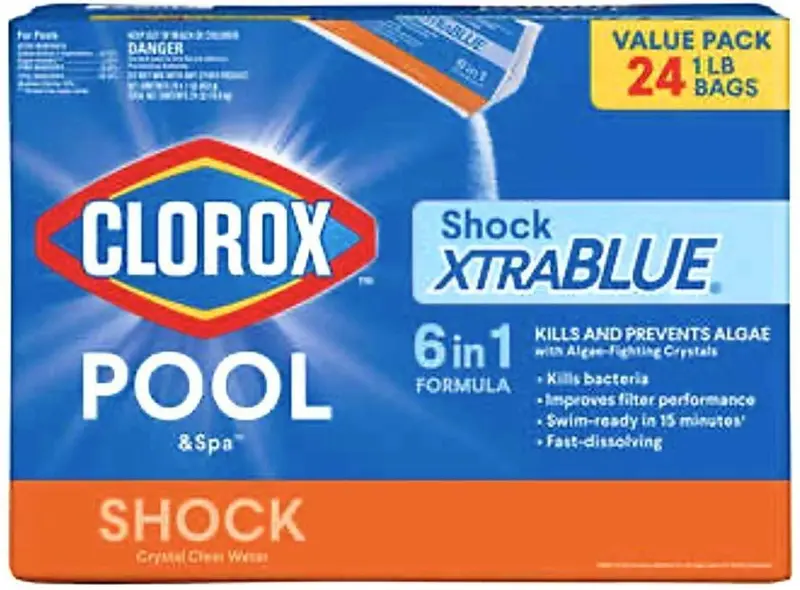 Pool Spa Hot Tub XtraBlue Schock-Algaenzid-Behandlung, 454 g-Beutel, 24er-Pack 2