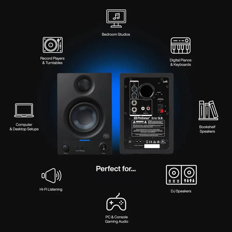 PreSonus aktive Eris-3.5-Studiomonitore