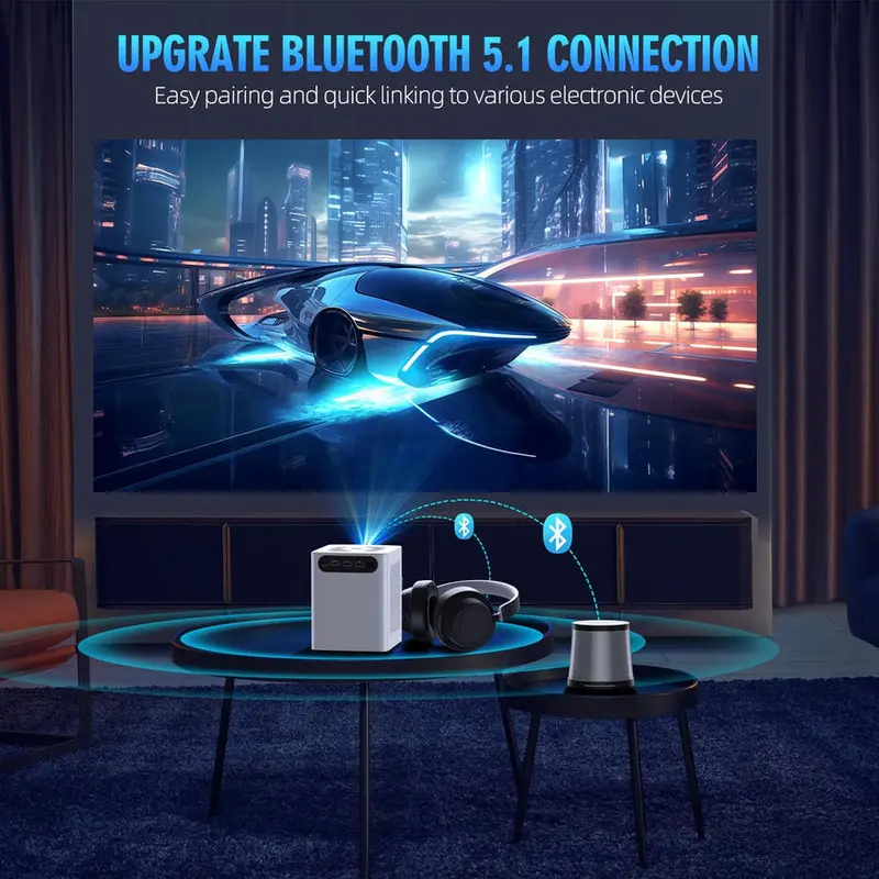 Projektor mit WLAN und Bluetooth
