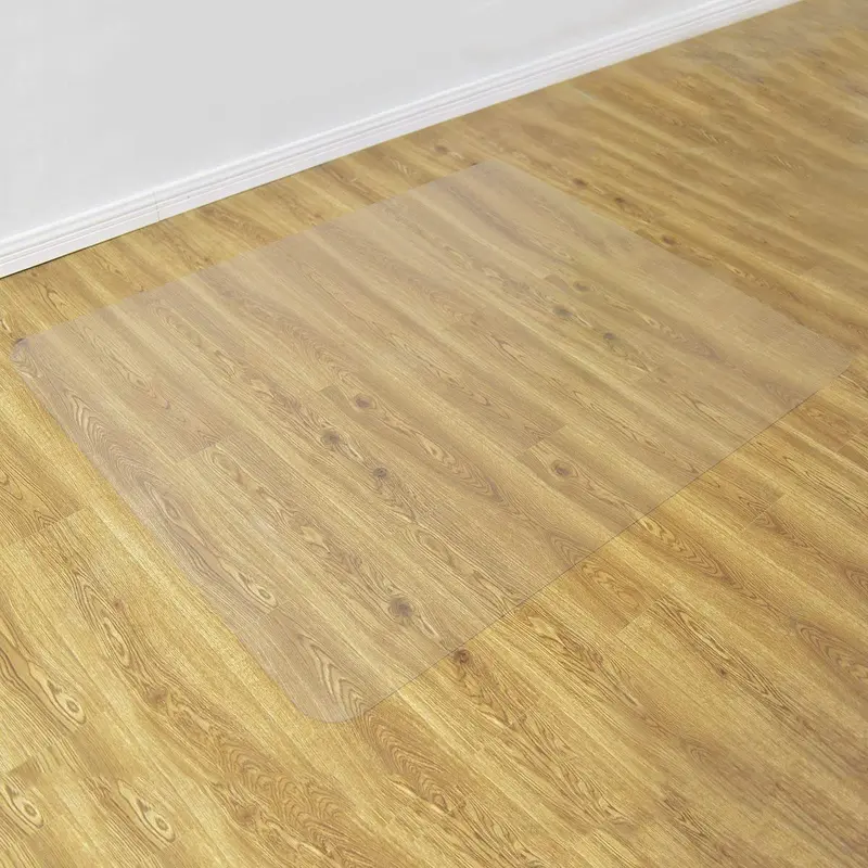 PVC-Stuhlmatte für Hartböden, durchsichtig, vielseitig einsetzbarer Bodenschutz 2