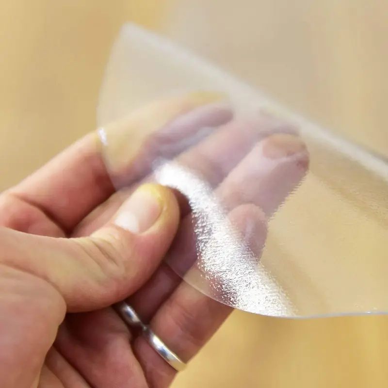 PVC-Stuhlmatte für Hartböden, durchsichtig, vielseitig einsetzbarer Bodenschutz