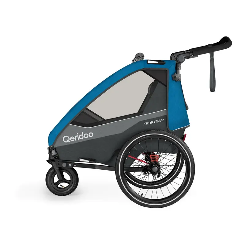 Qeridoo Kinder-Sportwagen Sportrex 2 Limited Edition Ocean Blue – B-Ware in sehr gutem Zustand