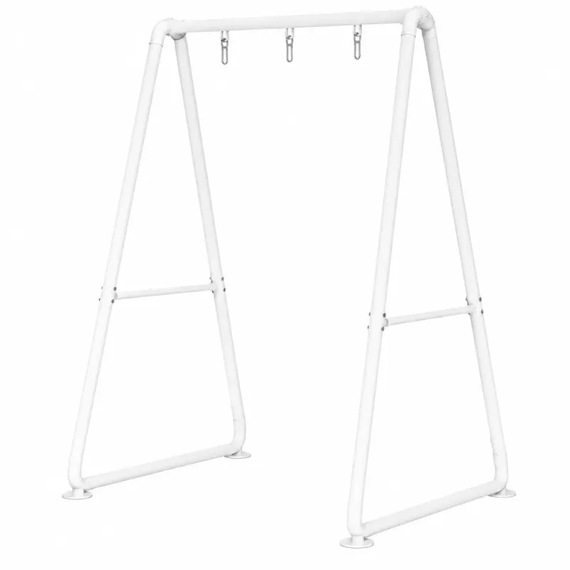 Robuster Stahl-Hängesesselständer mit A-Form und 136 kg Tragkraft