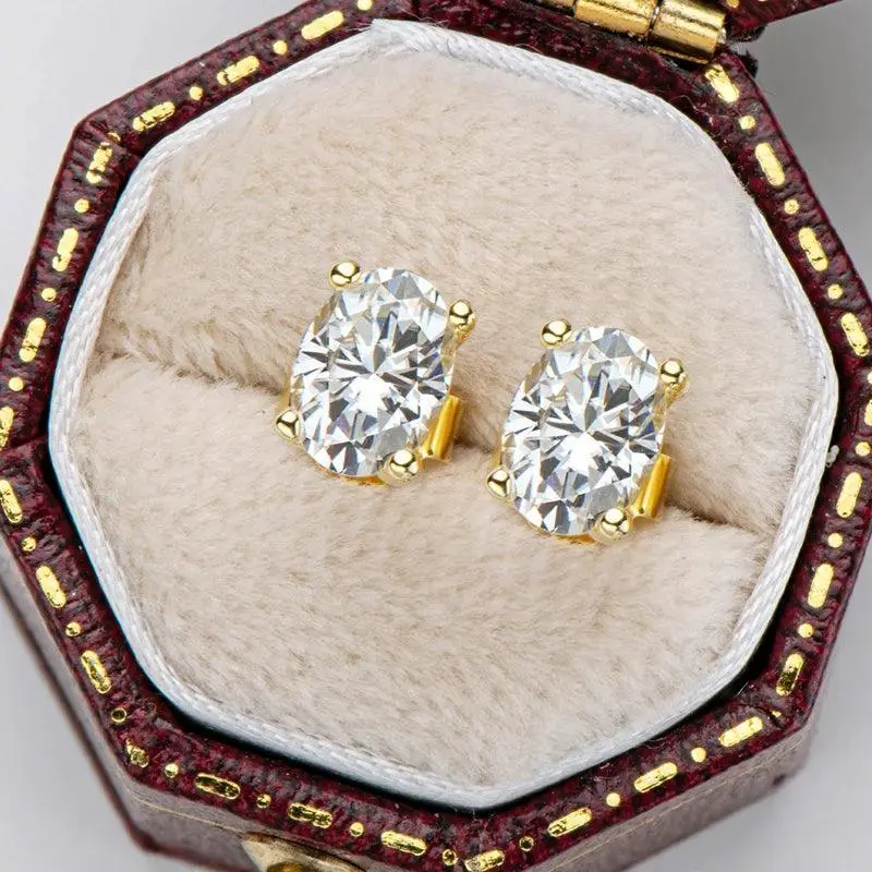 Schmuckset mit ovalen Steinen