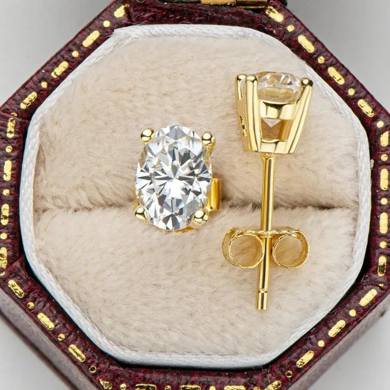 Schmuckset mit ovalen Steinen