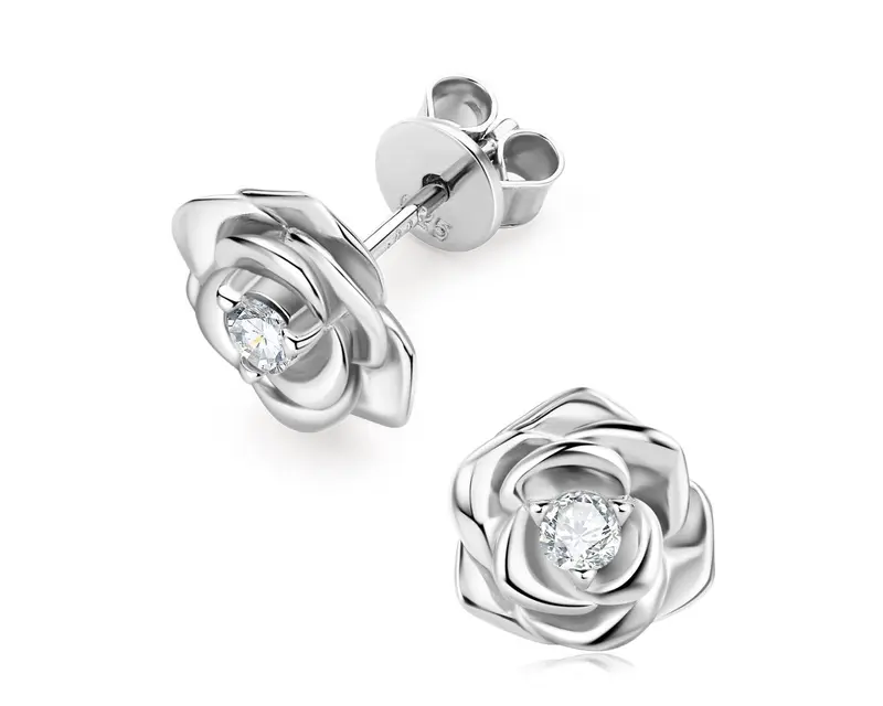 Schmuckset mit Rosenblüten-Design 2