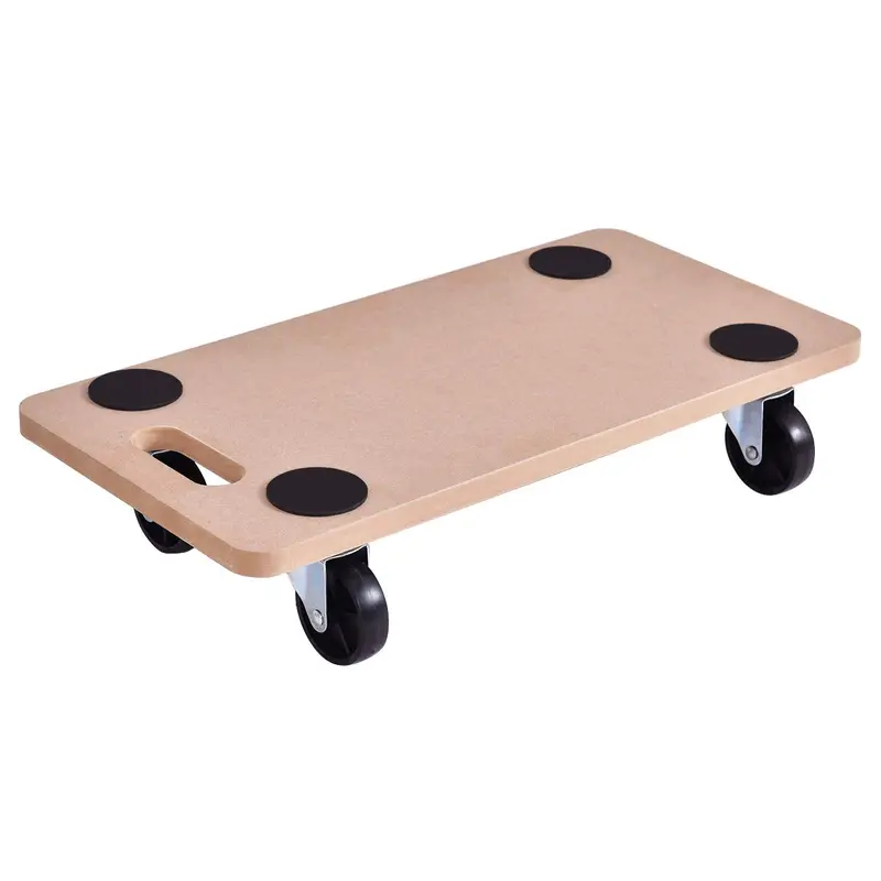 Schwerlast-Transportroller für Möbel aus Holz – Beweglicher Möbelroller für Umzüge (23" x 11,5" Plattform)