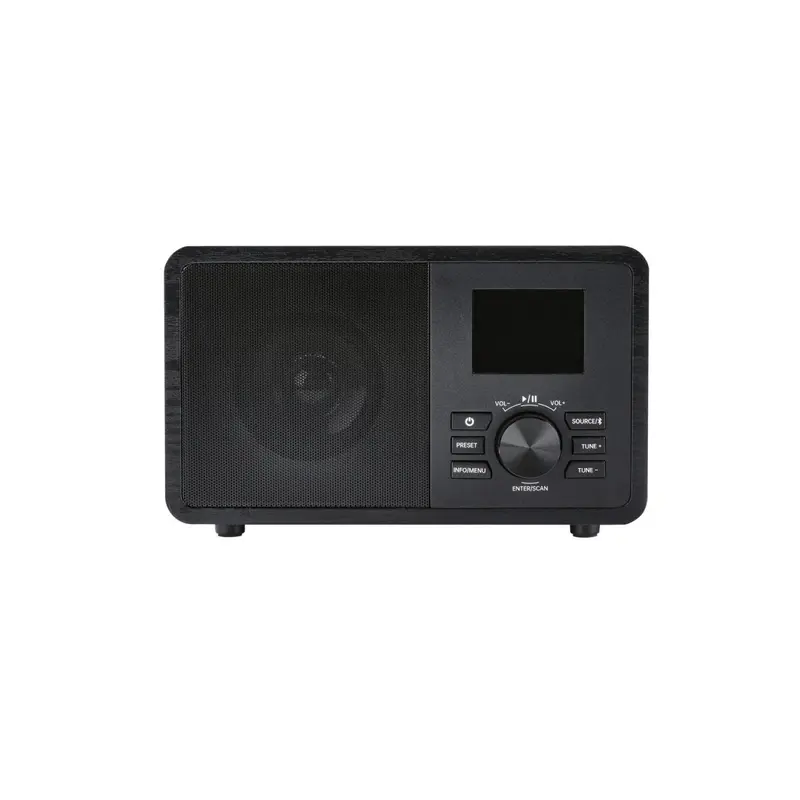 SILVERCREST® DAB+-Bluetooth®-Radio in Holzoptik (schwarz) – B-Ware, sehr gut 2