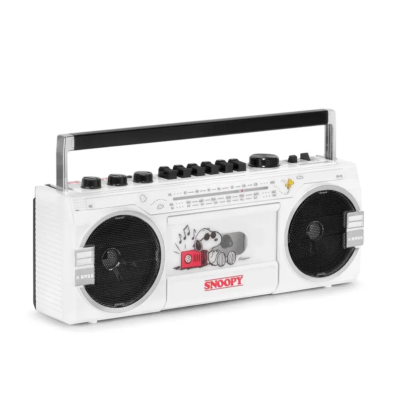 Snoopy BX-85 Bluetooth-Kassettenrekorder-Boombox