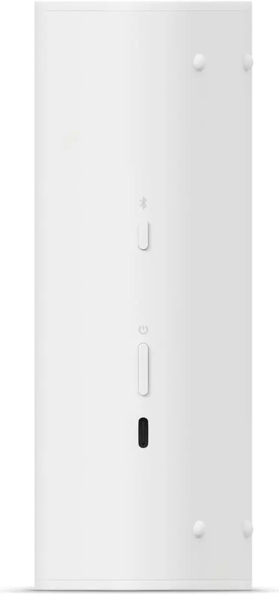 Sonos Roam 2 | Leichter, mobiler und wasserdichter Lautsprecher mit Bluetooth, WLAN, mindestens 10 Stunden Akkulaufzeit und Sprachsteuerung für Innen- und Außenbereich – Weiß