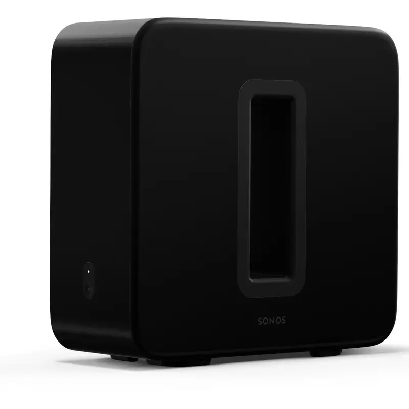 Sonos Sub (3. Generation) kabelloser Subwoofer, tiefer Bass für Heimkino, Schwarz 2