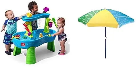 Step2 Regen-Dusche-Spielzeug mit Planschbecken und Wassertisch | Wasserspiel für Kinder 2