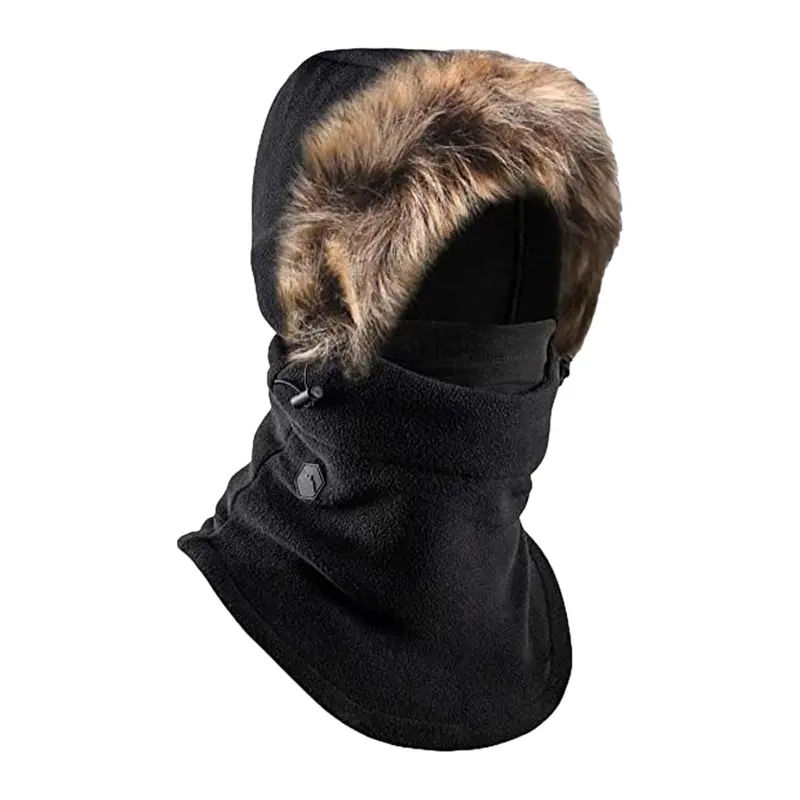 Thermofleece-Balaclava mit Luftzirkulationspanel für kaltes Wetter