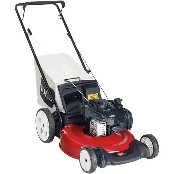 Toro 21332 Recycler 21-Zoll-Benzin-Rasenmäher mit Hochradantrieb und Fangkorb von Briggs & Stratton