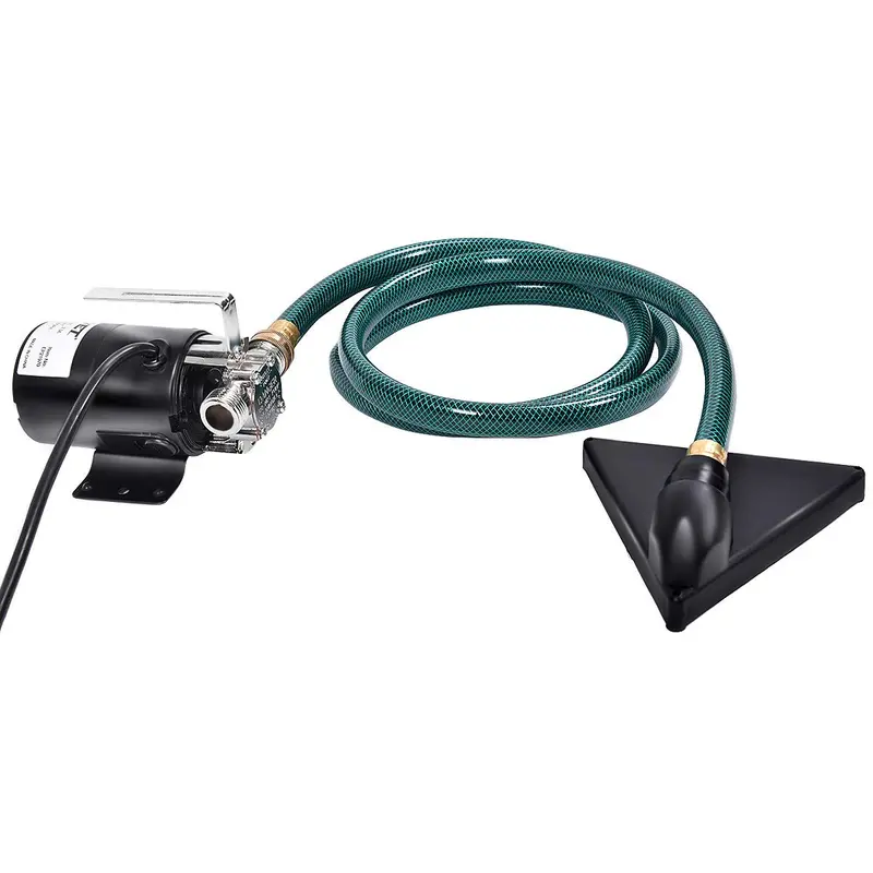 Tragbare elektrische Wasserpumpe, 120 V, für Sumpf- und Zweckbetrieb, Förderleistung bis zu 330 GPH, inkl. Schlauch