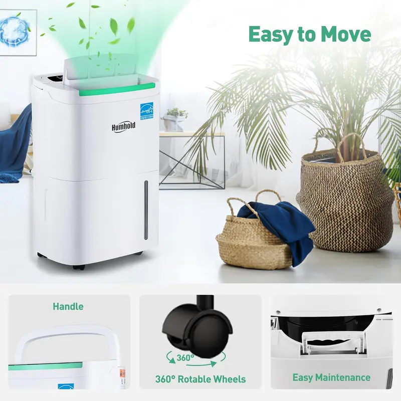Tragbare Klimageräte mit Fernbedienung, 3-in-1-Stand-Klimaanlage mit Lüfter und Luftentfeuchter, kühlt Räume bis zu 65 m², Smart- und Schlafmodus, 3 Stufen, automatischer Luftauslass-Schwenk, 24-Stunden-Timer