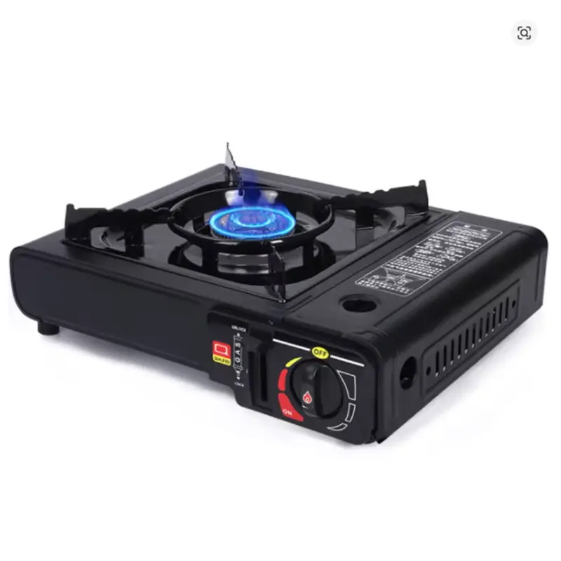 Tragbarer Butangas-Kocher mit 8500 BTU für Camping und Outdoor-Kochen