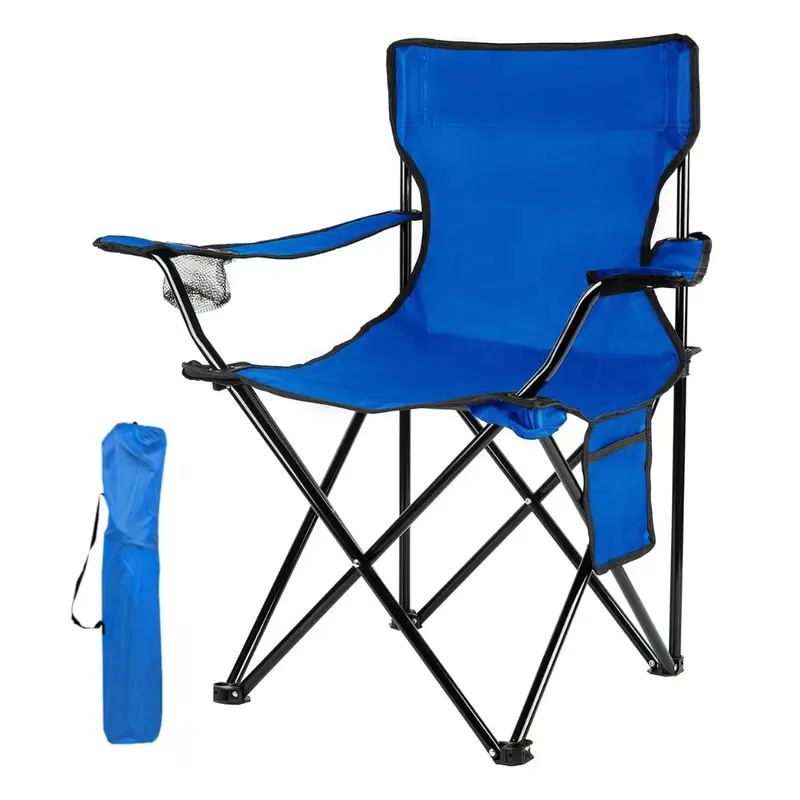 Tragbarer Klapp-Campingstuhl mit Tragetasche und Rahmen aus Aluminiumstahl