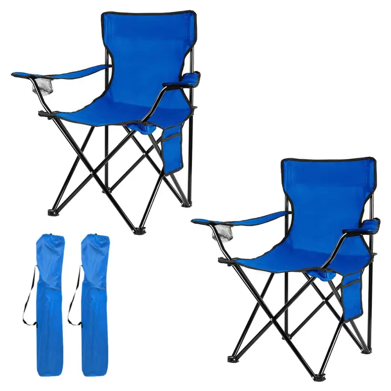 Tragbarer Klapp-Campingstuhl mit Tragetasche und Rahmen aus Aluminiumstahl
