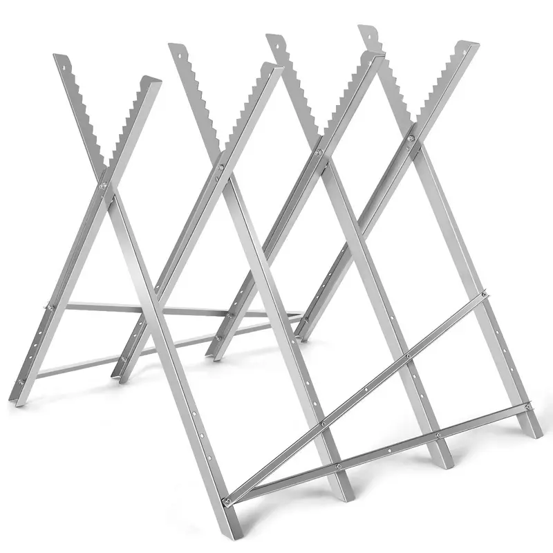 Tragbares, klappbares Sägeböck