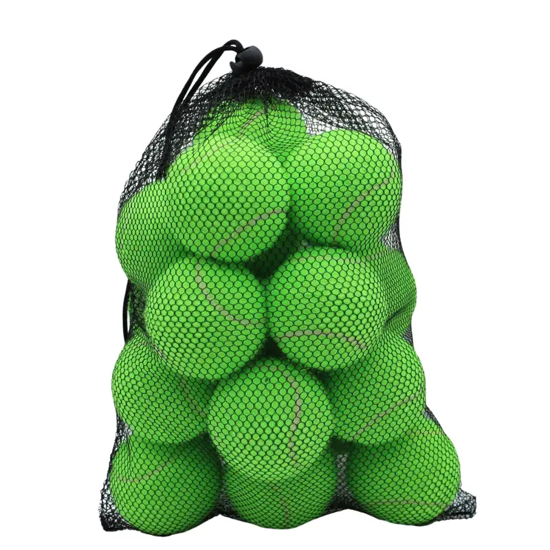 Trainingstennisbälle im 20er-Pack mit 6,55 cm Durchmesser und Netztasche 2