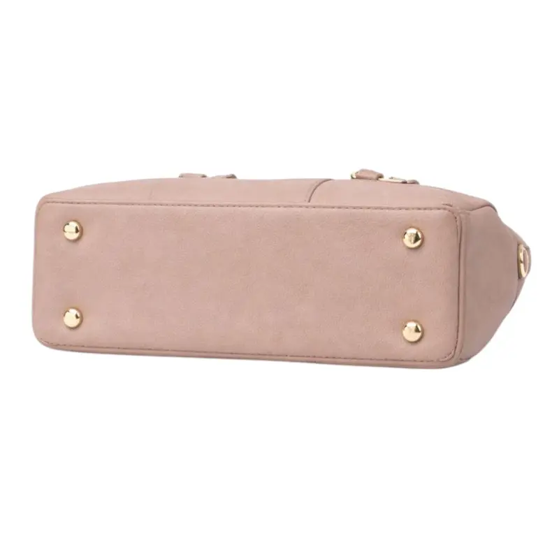 Tuxzen Damen-Ledertasche in Hellbraun – elegantes Schultertaschen-Design