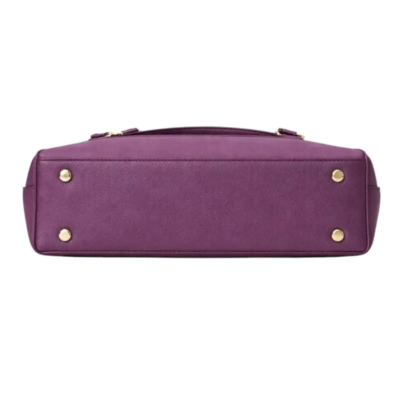 Tuxzen Damen-PURPUR-Shoulderbag aus Kunstleder – Elegant und stilvoll