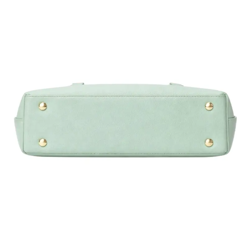 Tuxzen Damen Schultertasche aus Kunstleder in Minzgrün – elegantes Design