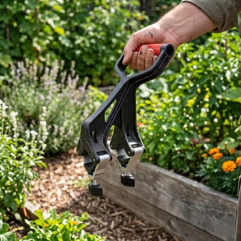 Universelle Klemm-Griffverlängerung für Schaufeln und Gartenwerkzeuge